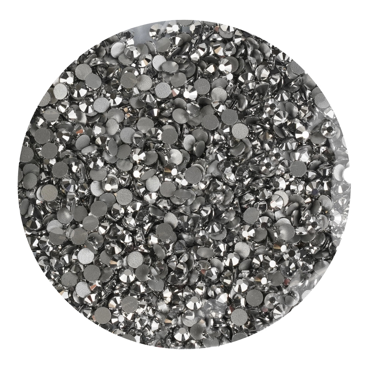 Rhinestone Metallic Non Hotfix - Silver