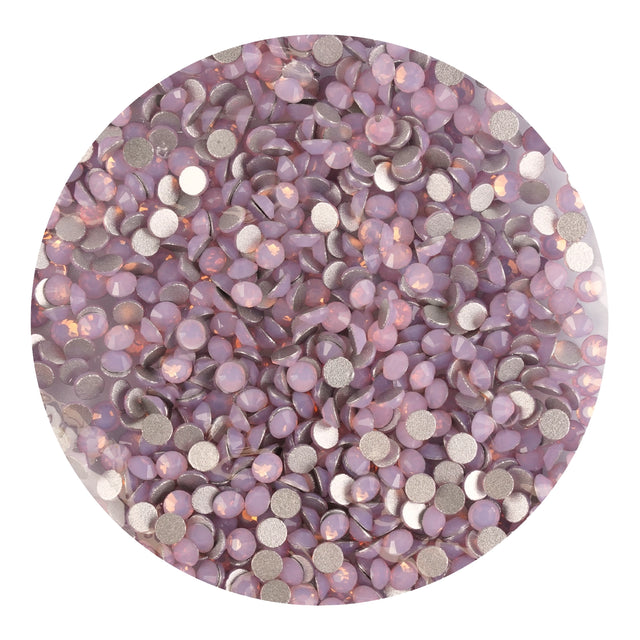 rhinestone opalescent non hotfix pink