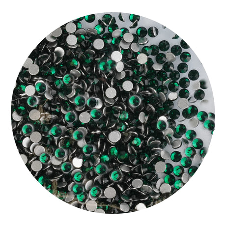 rhinestone traditional non hotfix emerald