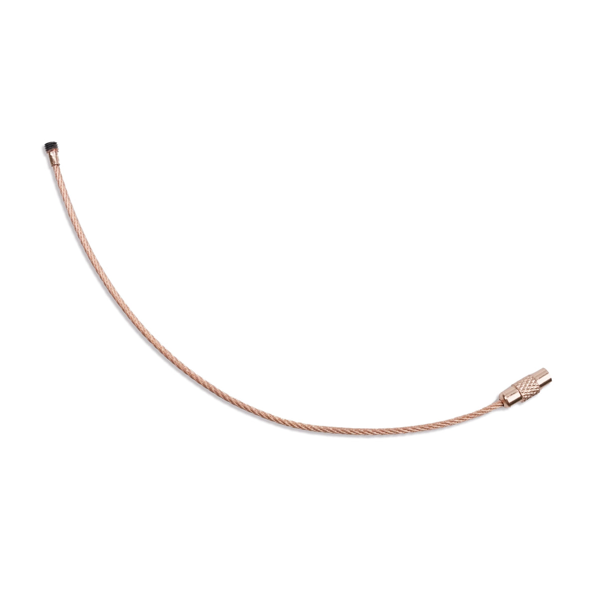 Beadable Charm Tumbler Cable - Rose Gold