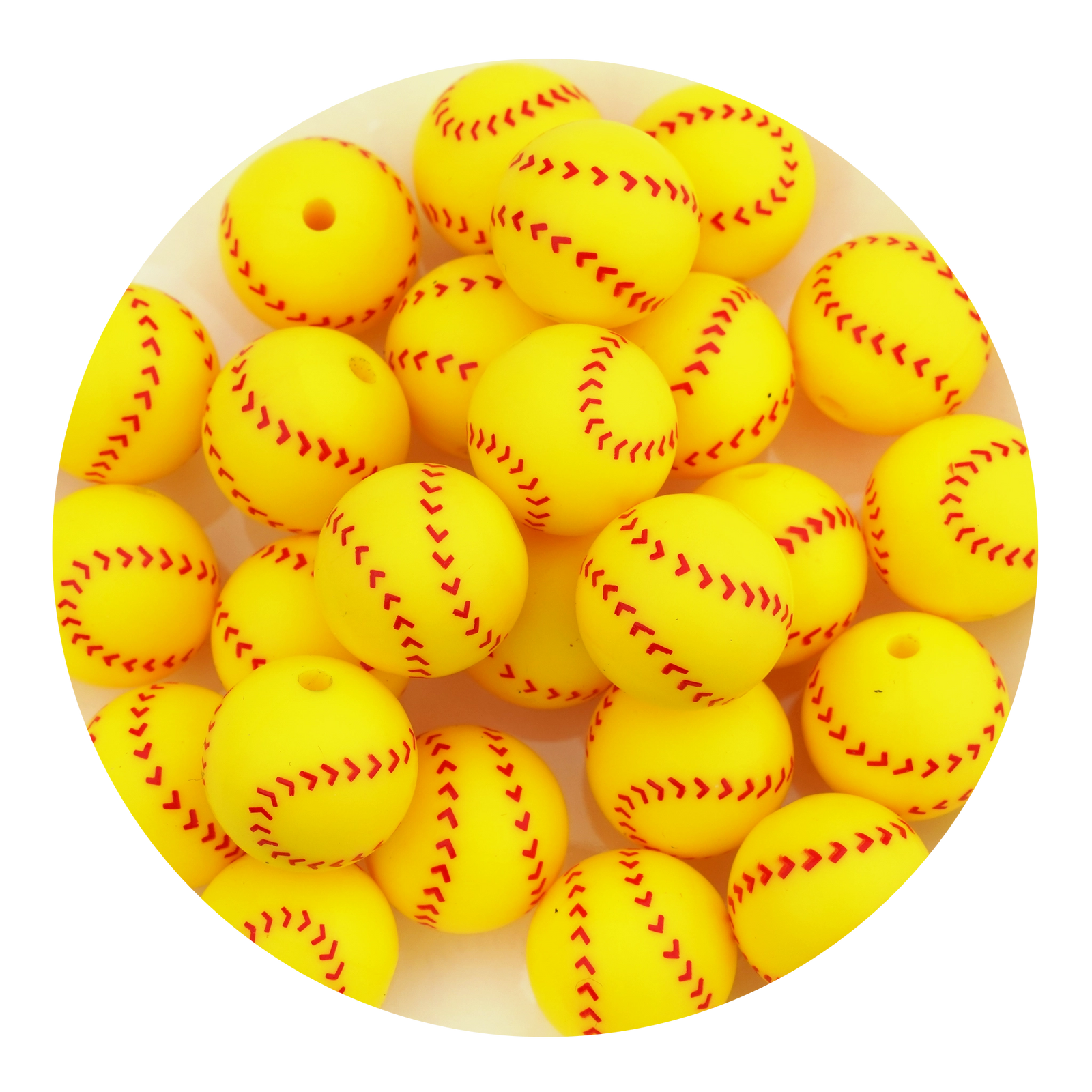 Sport Balls Silicone Focal Beads | Master Maker Crafts - Wholesale Craft Supplies - Fast Shipping from Ohio
