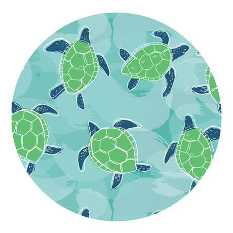 sea turtle sublimation paper print