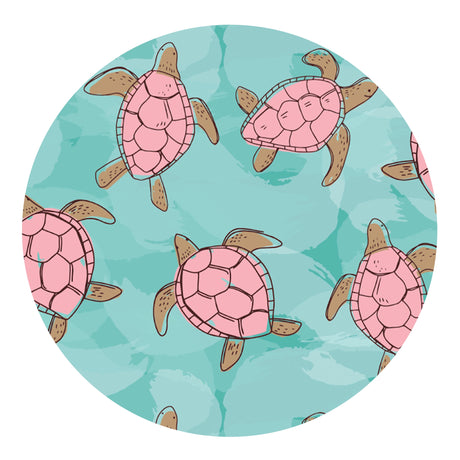 sea turtle sublimation paper print