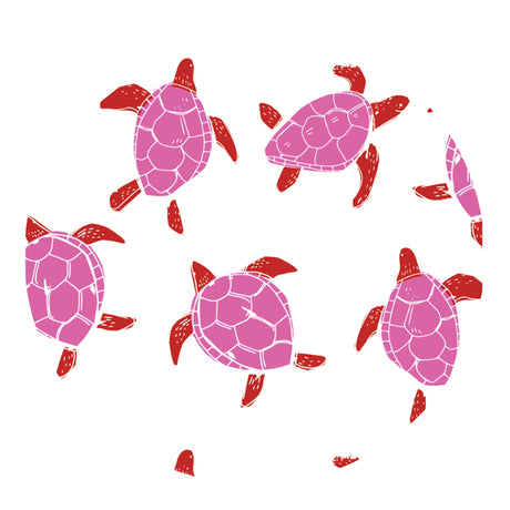 sea turtle sublimation paper print