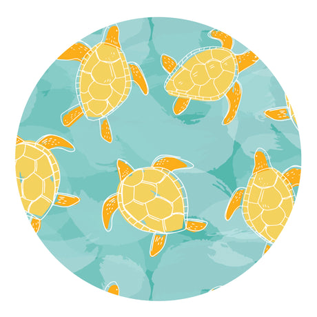 sea turtle sublimation paper print