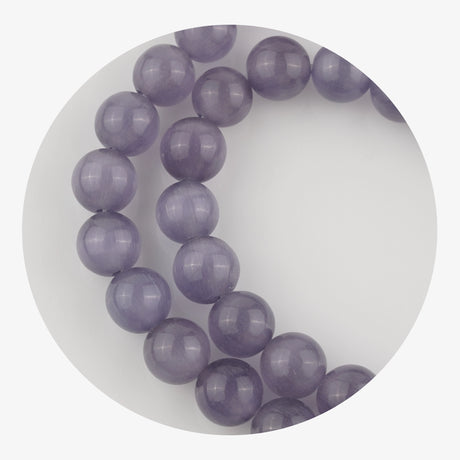 Stone String Beads - Lavender
