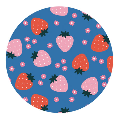 sweet strawberry sublimation paper print