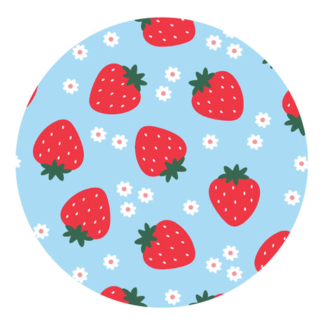 sweet strawberry sublimation paper print