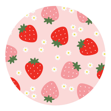 sweet strawberry sublimation paper print