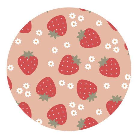 sweet strawberry sublimation paper print