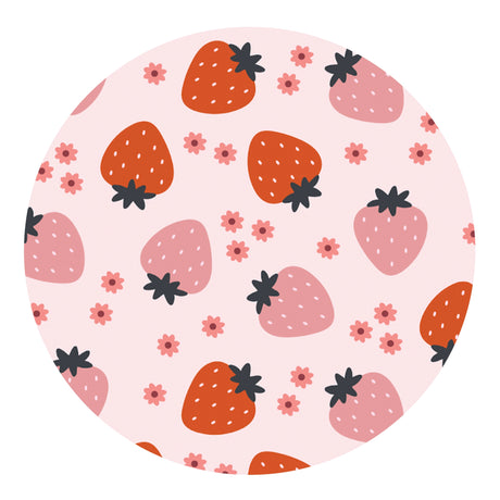 sweet strawberry sublimation paper print