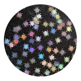 Shaped Glitter Halloween - Spider Holographic