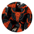 silicone focal bead cattle black