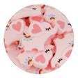 silicone focal bead elephant pink