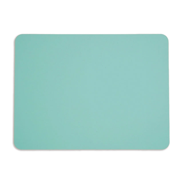 silicone rectangle mat blue