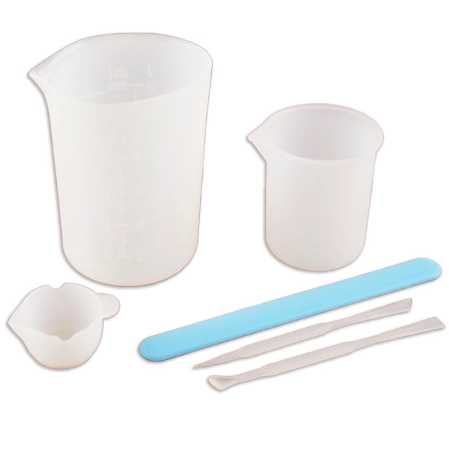 silicone tools mixing set