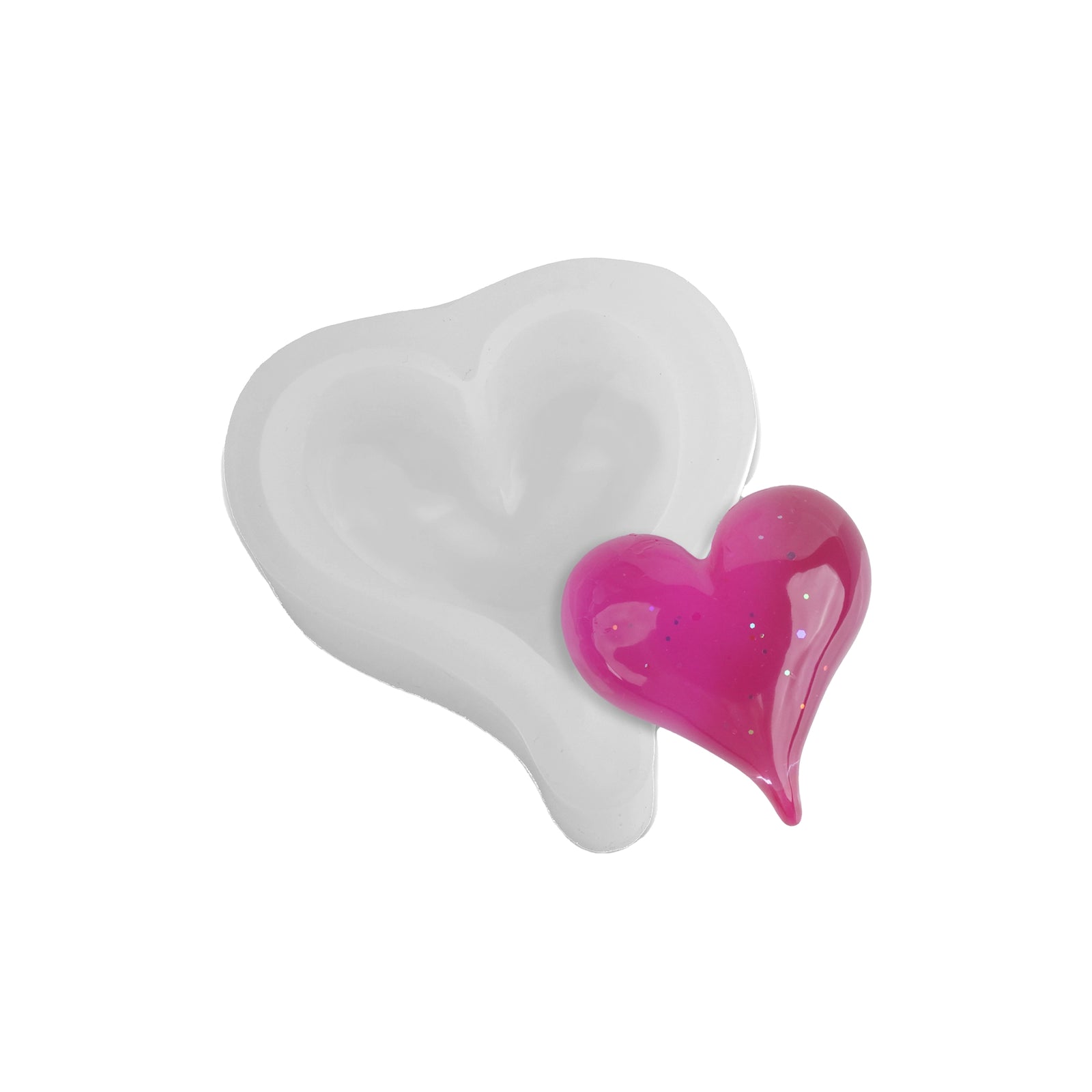 Master Maker Crafts -  Resin Silicone Mold - Heart Small | Master Maker Crafts - Wholesale Craft Supplies - Fast Shipping from Ohio