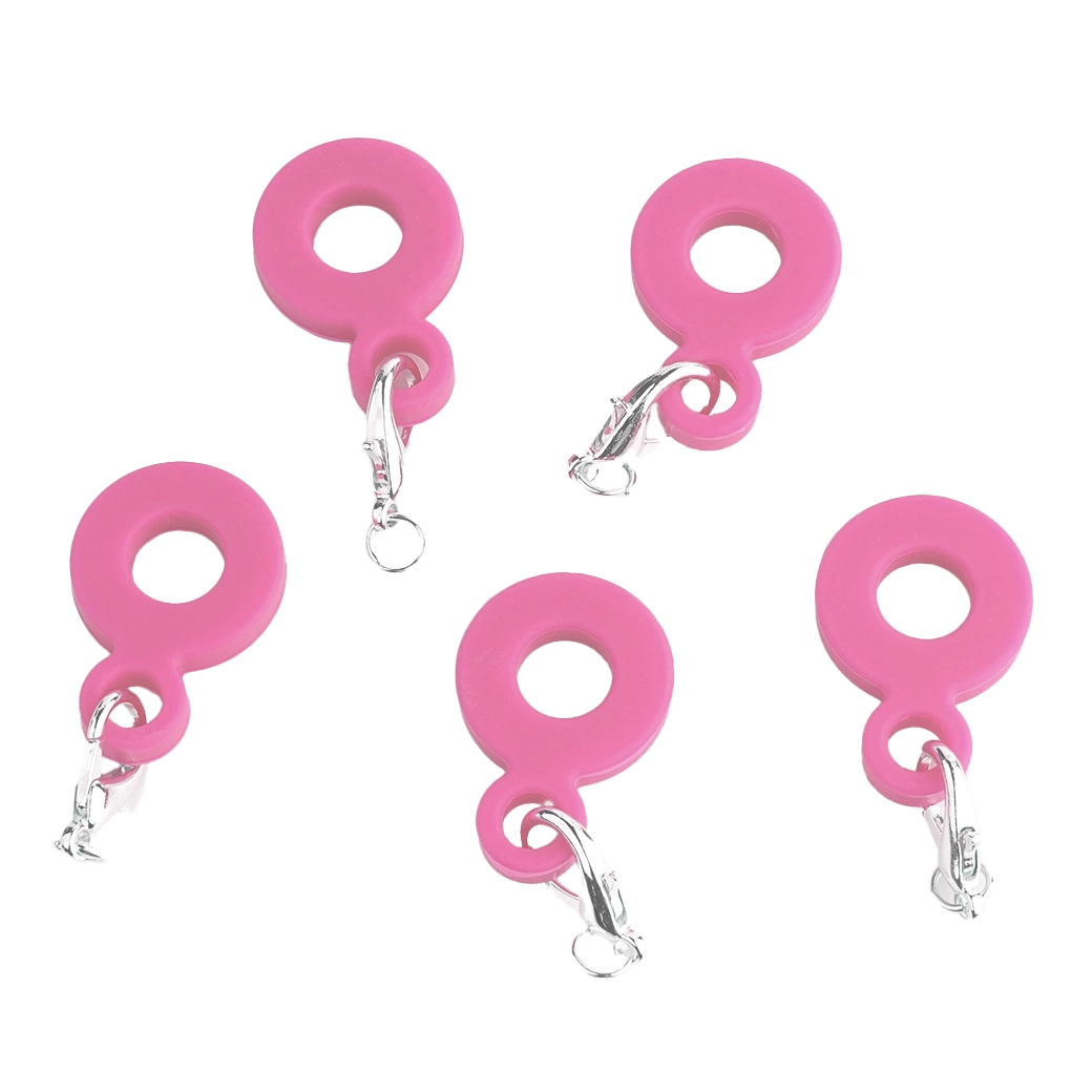 Master Maker Crafts -  Straw Charm Base - Pink (5 per Bag) | Master Maker Crafts - Wholesale Craft Supplies - Fast Shipping from Ohio