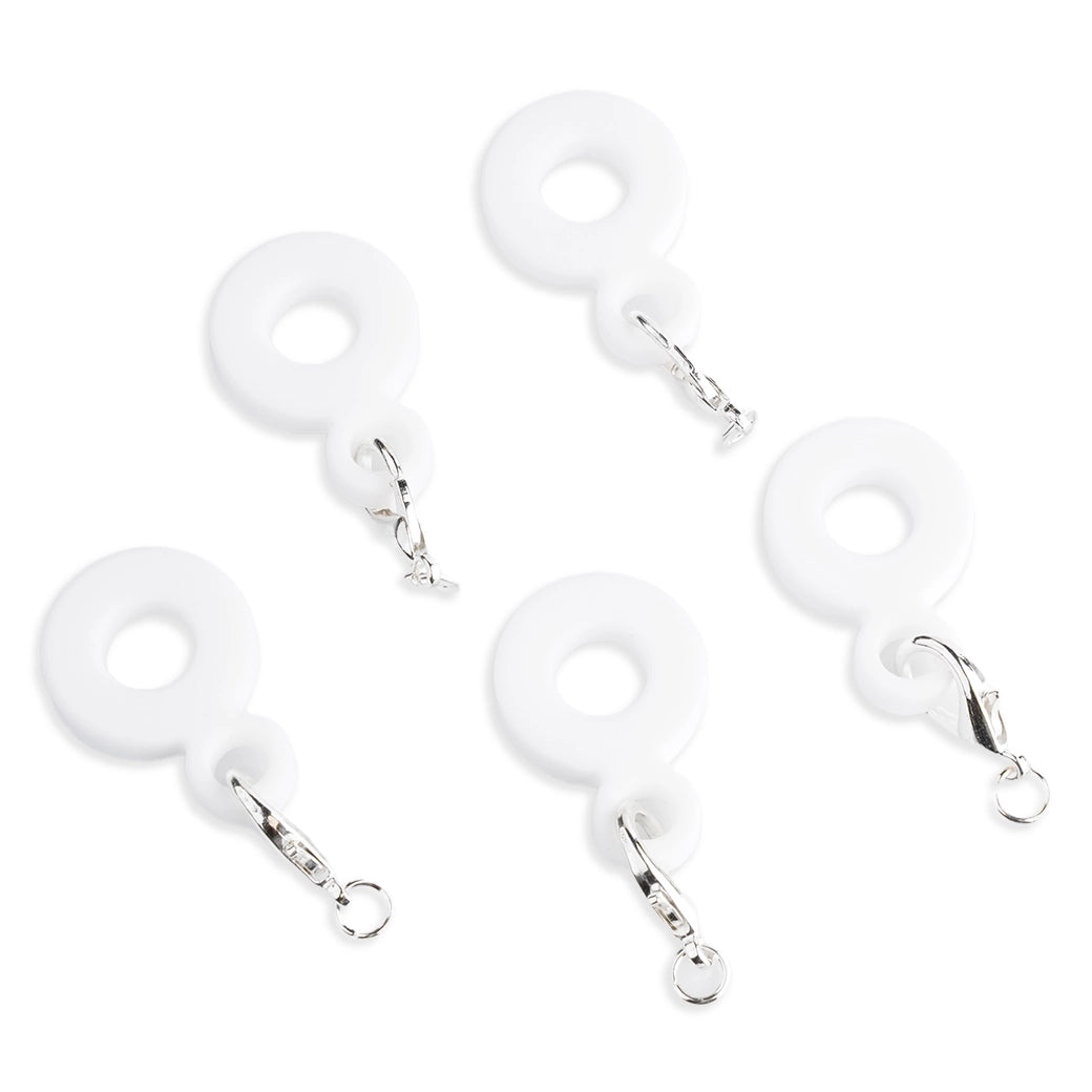 Master Maker Crafts -  Straw Charm Base - White (5 per Bag) | Master Maker Crafts - Wholesale Craft Supplies - Fast Shipping from Ohio DIY Craft Warehouse