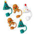 Master Maker Crafts -  Silicone Straw Topper - Assorted Cozy Holiday (5 Toppers) | Master Maker Crafts - Wholesale Craft Supplies - Fast Shipping from Ohio DIY Craft Warehouse