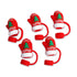 Master Maker Crafts -  Silicone Straw Topper - Mitten Red (5 Toppers) | Master Maker Crafts - Wholesale Craft Supplies - Fast Shipping from Ohio DIY Craft Warehouse