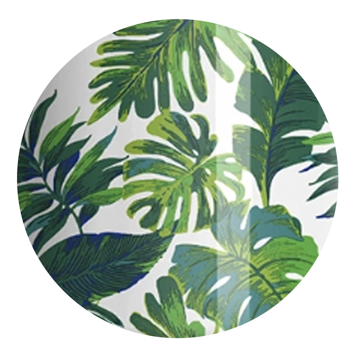 hydro sublimation transfer paper green tropic leaves