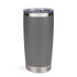 Gray stainless steel tumbler cup, Master Maker Crafts, wholesale craft supplies, fast shipping Ohio DIY Craft Warehouse