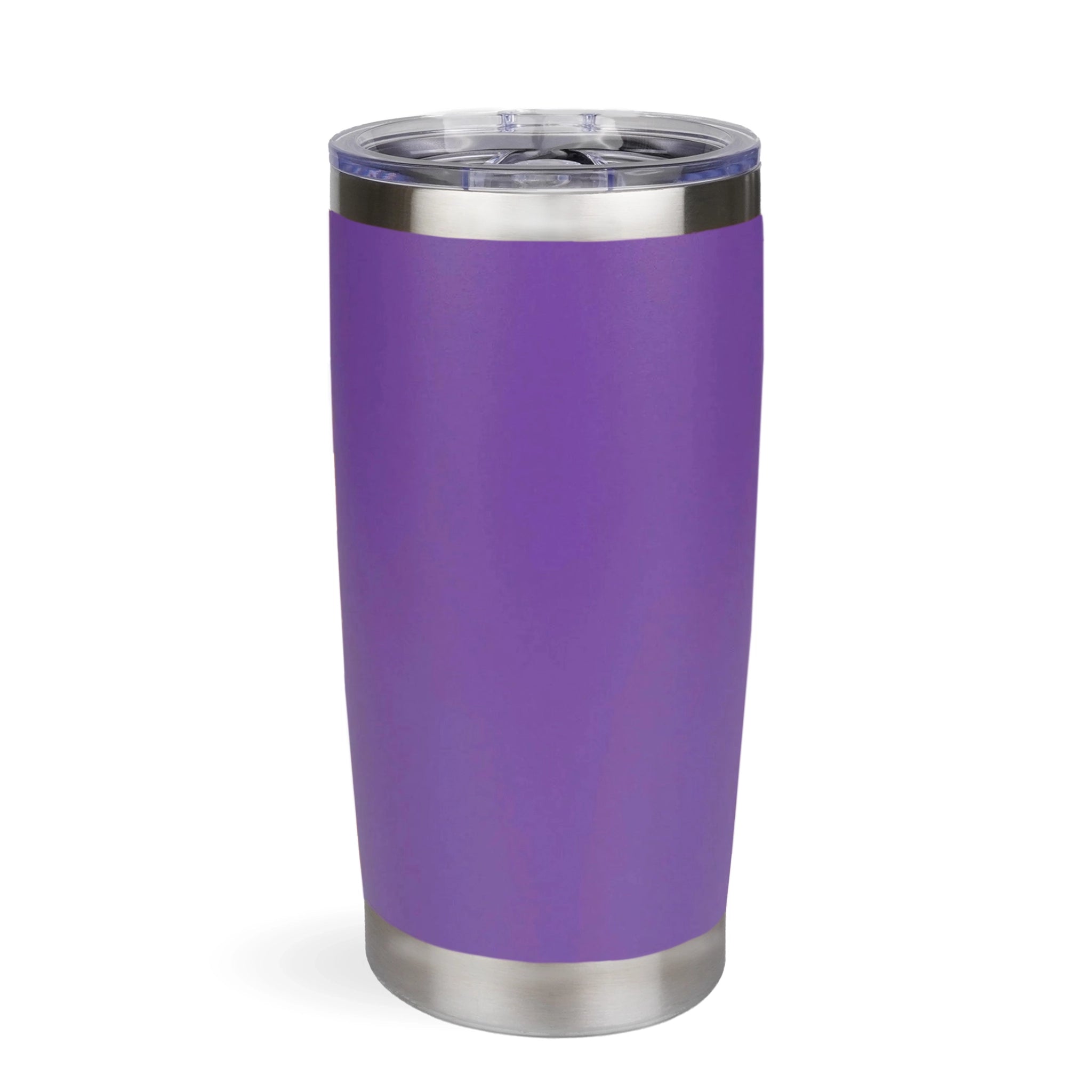 Purple stainless steel tumbler cup, Master Maker Crafts wholesale, fast shipping Ohio DIY Craft Warehouse