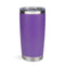 Purple stainless steel tumbler cup, Master Maker Crafts wholesale, fast shipping Ohio DIY Craft Warehouse
