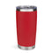 Red stainless steel tumbler with lid, Master Maker Crafts wholesale craft supplies, Ohio shipping DIY Craft Warehouse