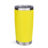 Yellow stainless steel tumbler cup, Master Maker Crafts wholesale craft supplies, Ohio fast shipping DIY Craft Warehouse