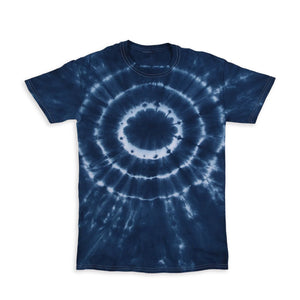 tulip tie dye blue