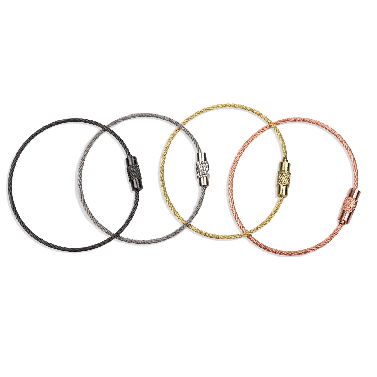 Beadable Charm Tumbler Cable - Rose Gold