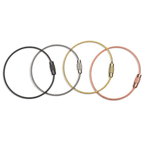 Beadable Charm Tumbler Cable - Rose Gold