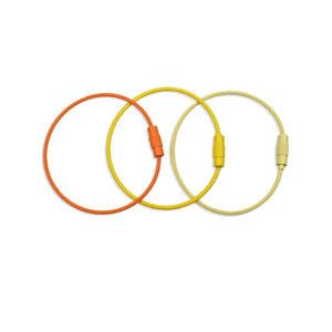 Beadable Charm Tumbler Cable - Orange