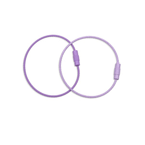 Beadable Charm Tumbler Cable - Purple