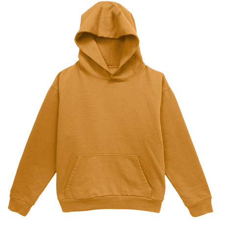 urban pull over hoodie long sleeve peanut butter