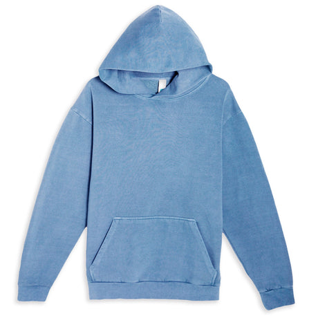 urban pull over hoodie long sleeve pebble blue