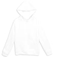 urban pull over hoodie long sleeve white