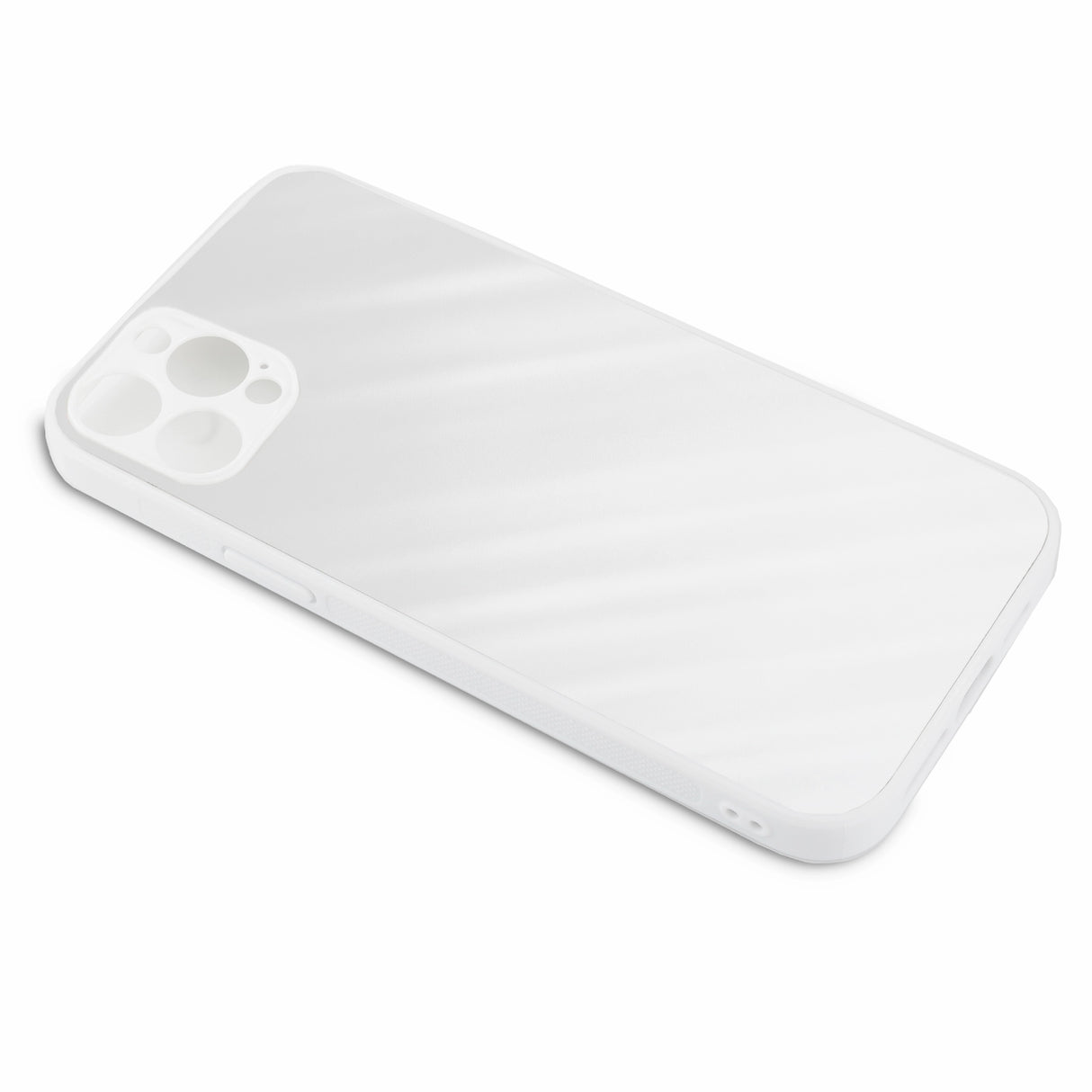 Phone Case Tempered Glass Sublimation Blank  - White