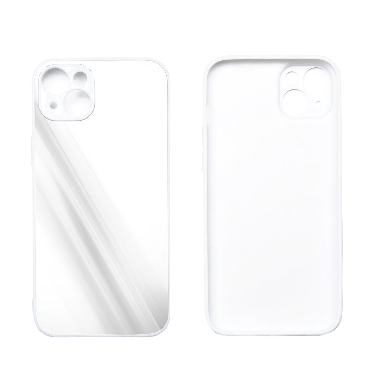 Phone Case Tempered Glass Sublimation Blank  - White