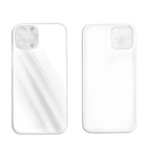 Phone Case Tempered Glass Sublimation Blank  - White