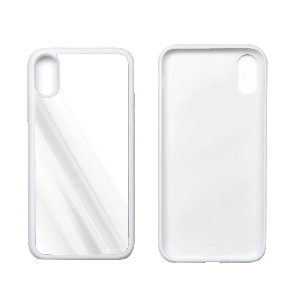 Phone Case Tempered Glass Sublimation Blank  - White