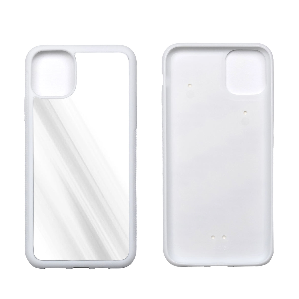 Phone Case Tempered Glass Sublimation Blank  - White