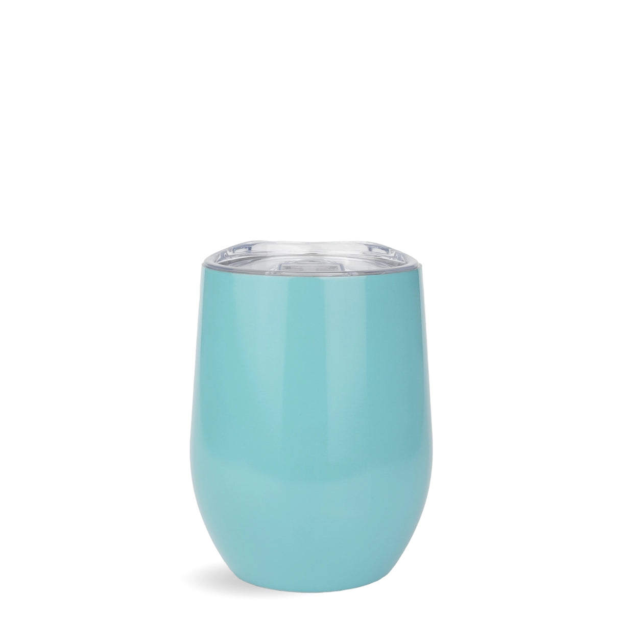 Wine Cup Tumbler Glossy - Light Blue
