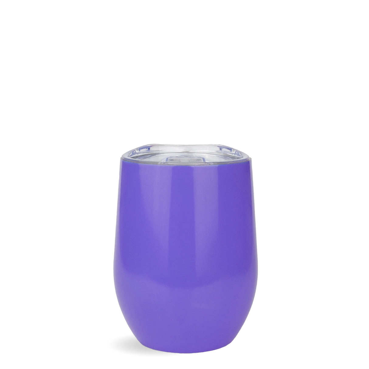 wine cup tumbler glossy purple