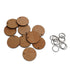 Master Maker Crafts -  Wood Pet Tag - Round (10 Pack) | Master Maker Crafts - Wholesale Craft Supplies - Fast Shipping from Ohio DIY Craft Warehouse