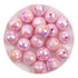 Acrylic Round String Disco Bling Beads - Pink - DIY Craft Warehouse