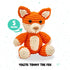 Amigurumi Crochet Kit - Tommy the Fox - DIY Craft Warehouse