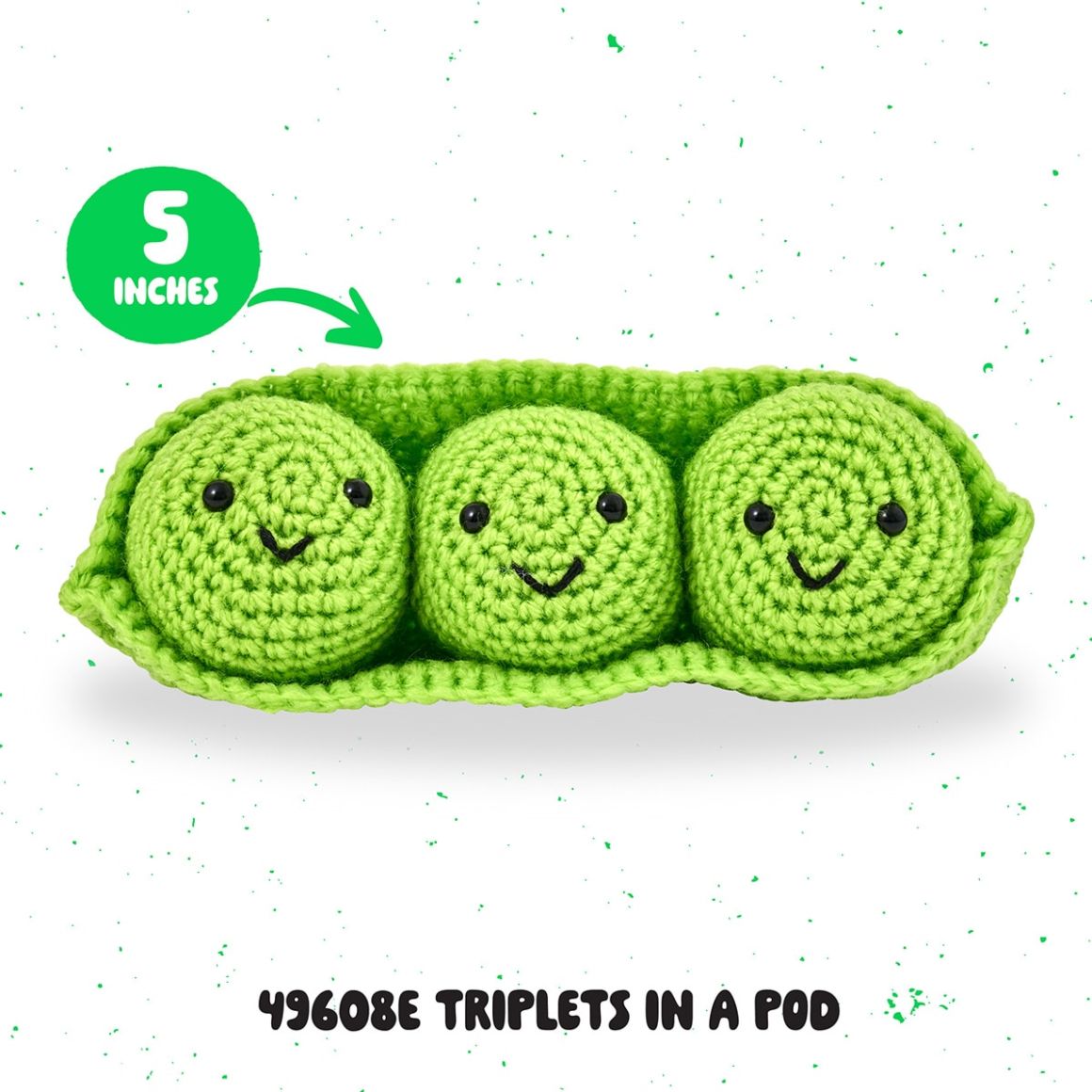 Amigurumi Crochet Kit - Triples in Pod - DIY Craft Warehouse